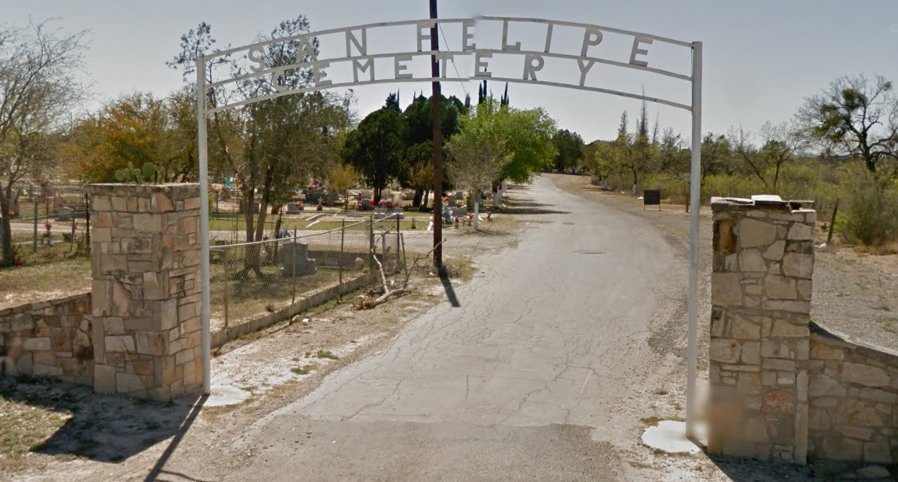 San Felipe Cemetery Val Verde County TXGenWeb